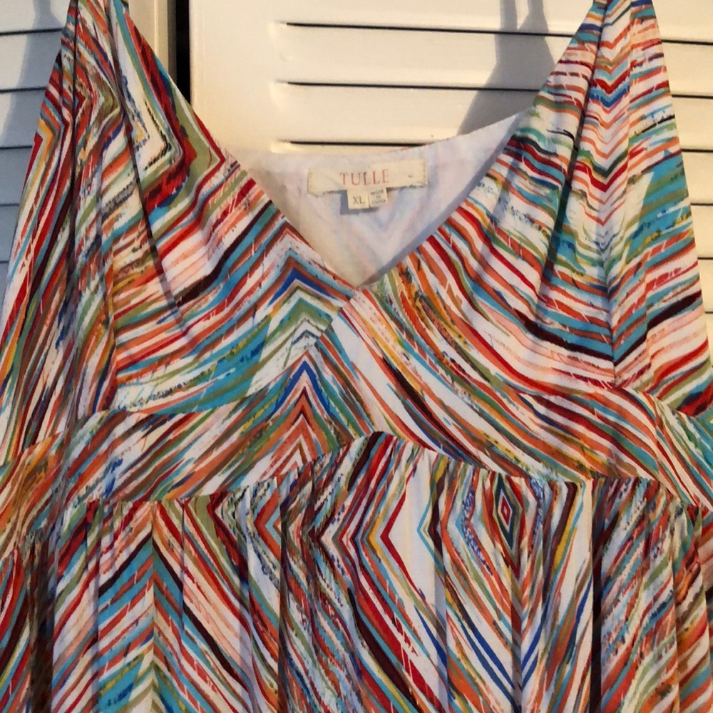 Multi colored Maxi Dress